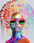 Strong Melanin Poppin Queen - STK05845 (DTF Transfers)