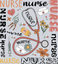 Nurse Square - STK04560 (DTF Transfers)