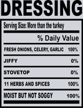 Soul Food - Dressing - STK05635 (DTF Transfers)