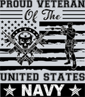 Proud Veteran Of The United States Navy - STK05071 (DTF Transfers)