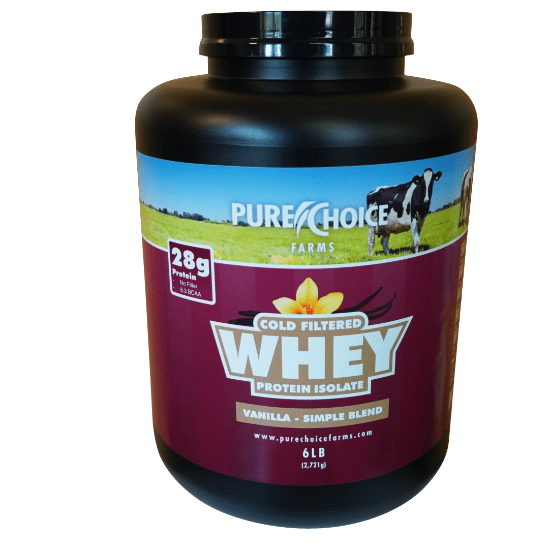 Whey Protein Isolate with Organic Vanilla - PhishStones Products