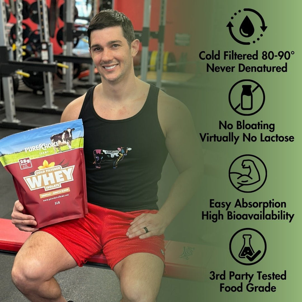 Whey Protein Isolate with Organic Vanilla - PhishStones Products