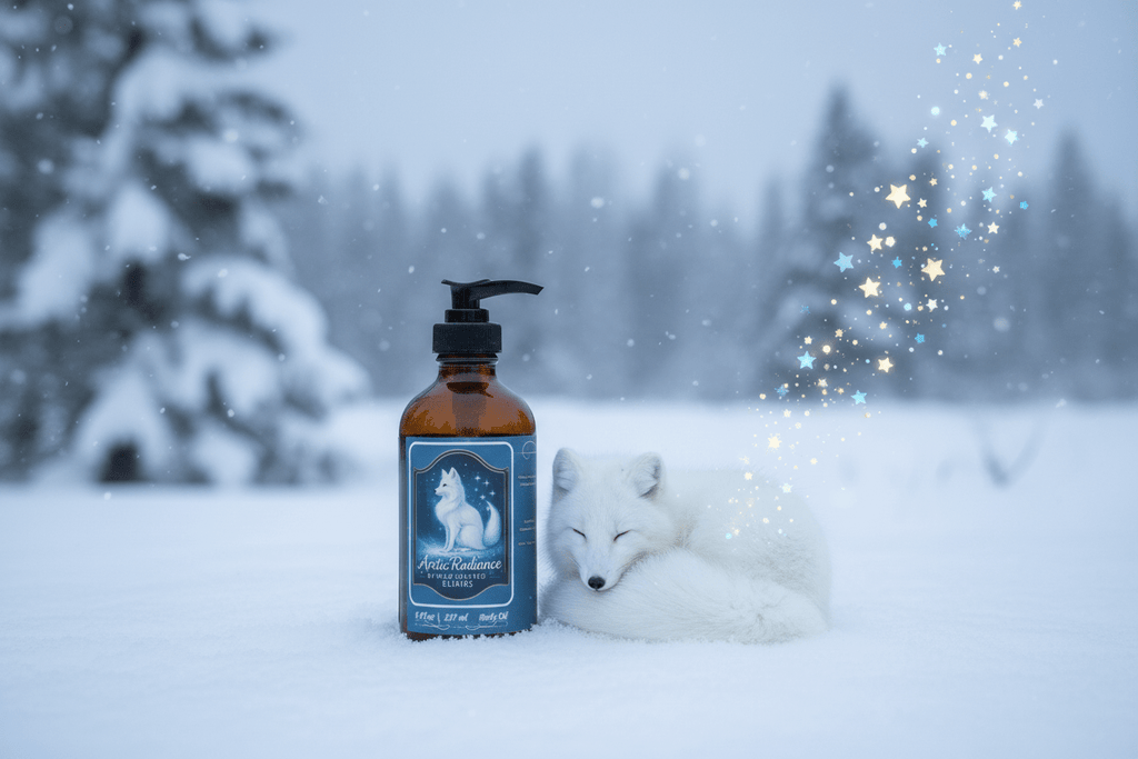 Arctic Radiance Body Oil – Squalene & Marula Luminous Oil for Women, 8 oz