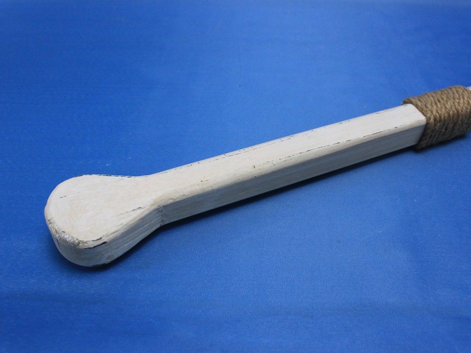 Wooden Bristol Decorative Squared Rowing Boat Oar with Hooks 50""