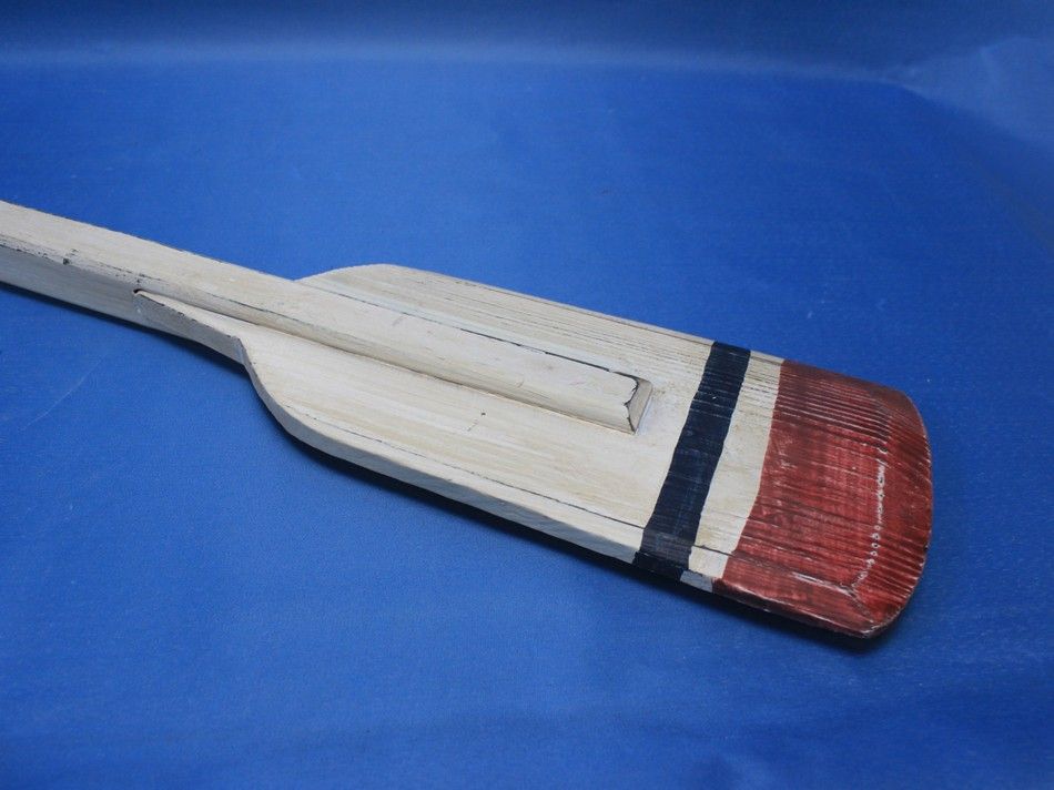 Wooden Bristol Decorative Squared Rowing Boat Oar with Hooks 50""