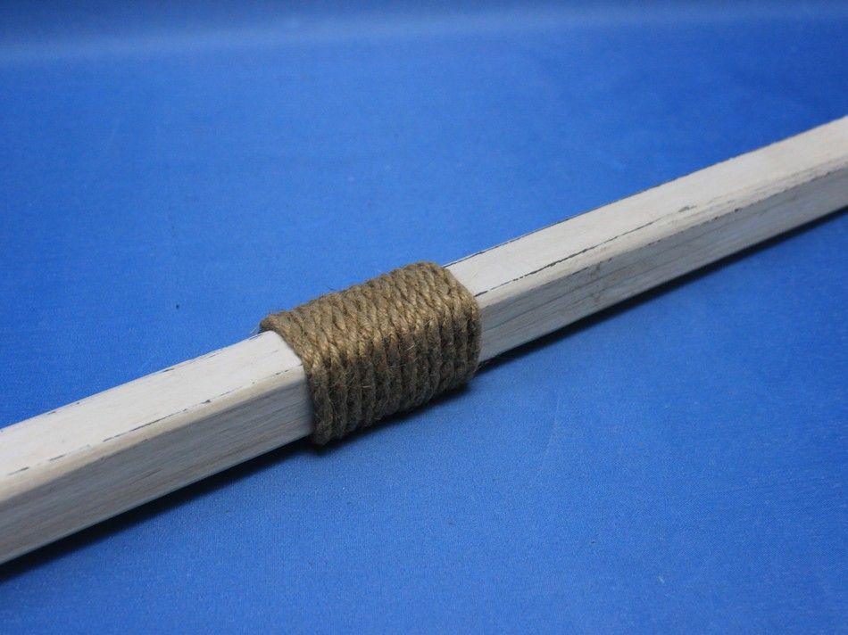 Wooden Bristol Decorative Squared Rowing Boat Oar with Hooks 50""