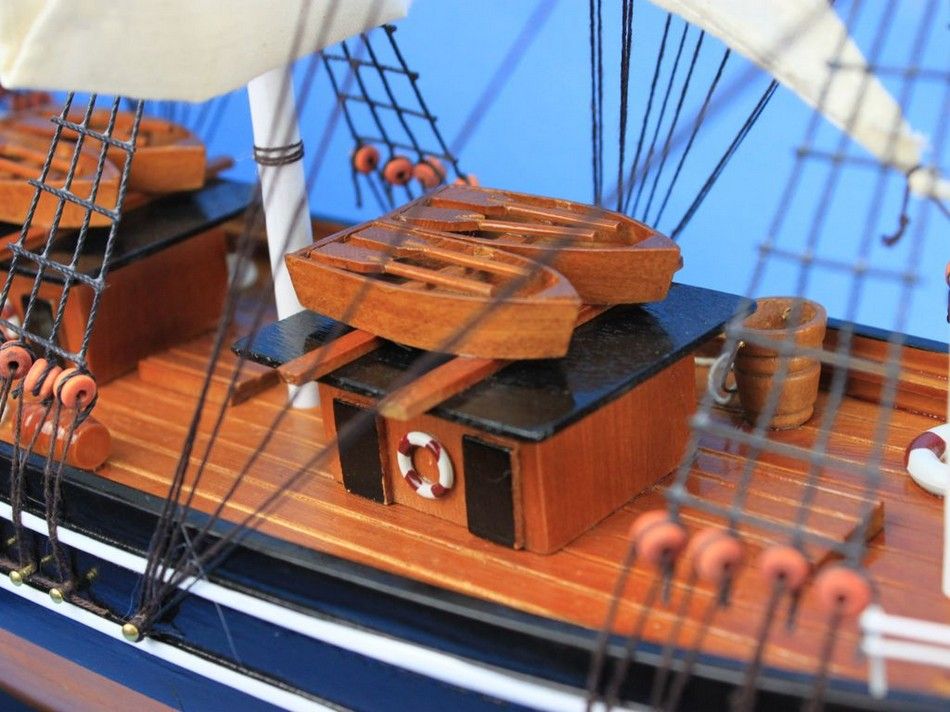 Wooden Cutty Sark Tall Model Clipper Ship 30""