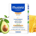 Mustela Baby Soap with Cold Cream - Gentle, Non-Drying, and Dermatologically Tested for Newborns
