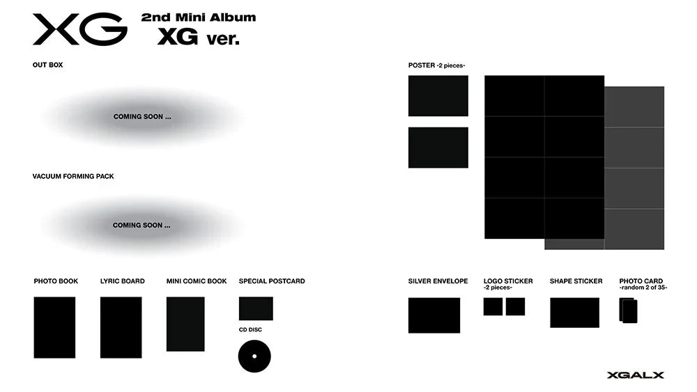 Xg 2nd Mini Album - Xg Ver.
