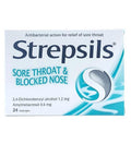 Strepsils Menthol 24 Pastil Throat Lozenges for Sore Throat Relief - Strepsils