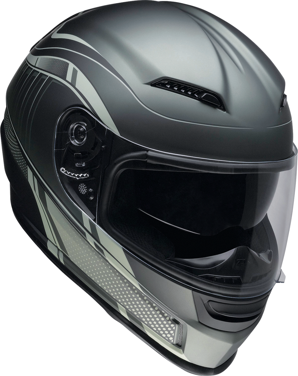 Z1R, Z1R Jackal Helmet Dark Matter Green Small 0101-14856 – Aerodynamic Motorcycle Helmet with Advanced Ventilation and Anti-Fog Shield