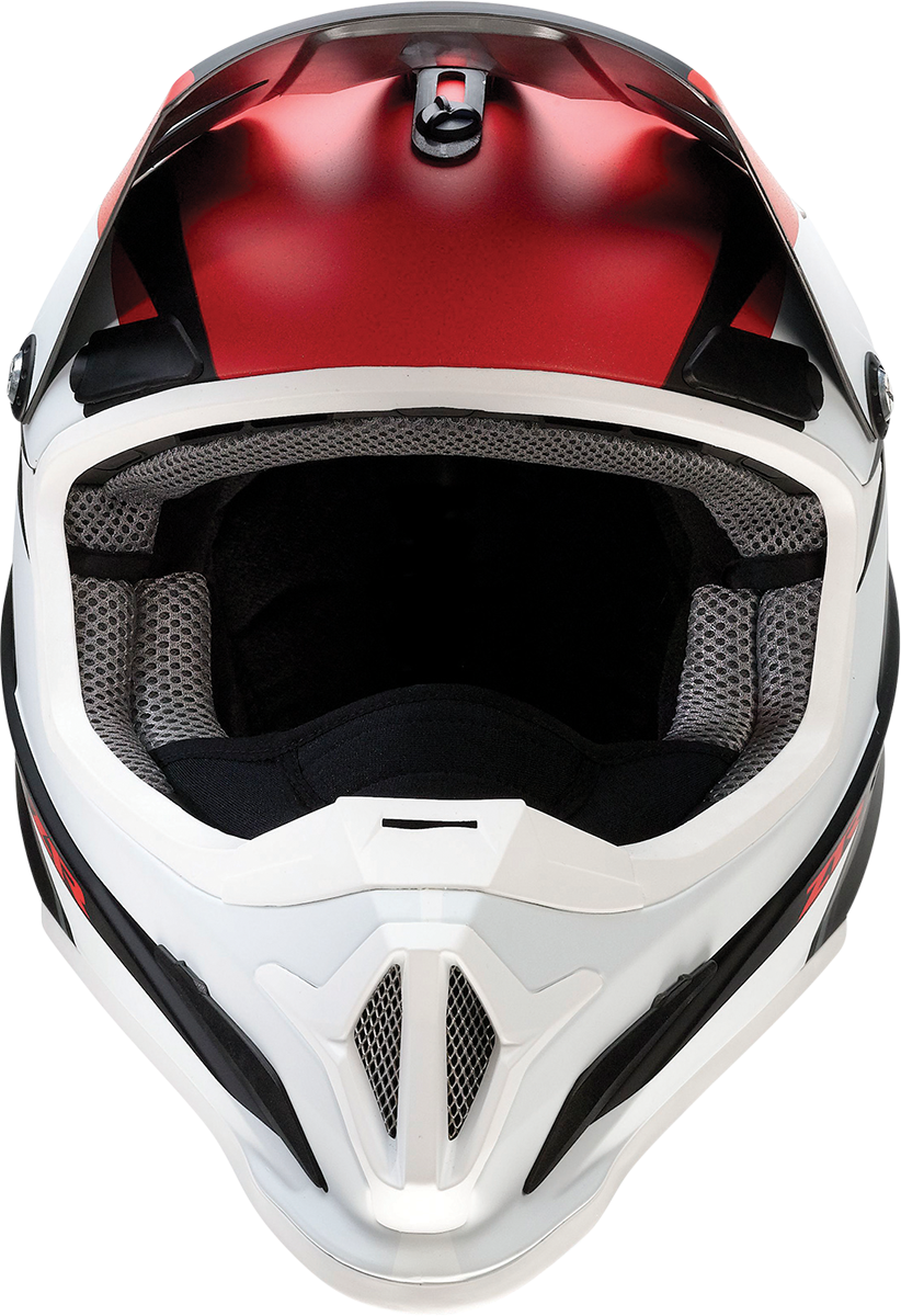 Z1R, Z1R Rise Snow Helmet - Cambio Red/Black/White, XL (Part No. 0120-0724)