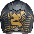 Z1R, Z1R Warrant Helmet - Sombrero Black/Gold Medium (Part Number 0101-14172)
