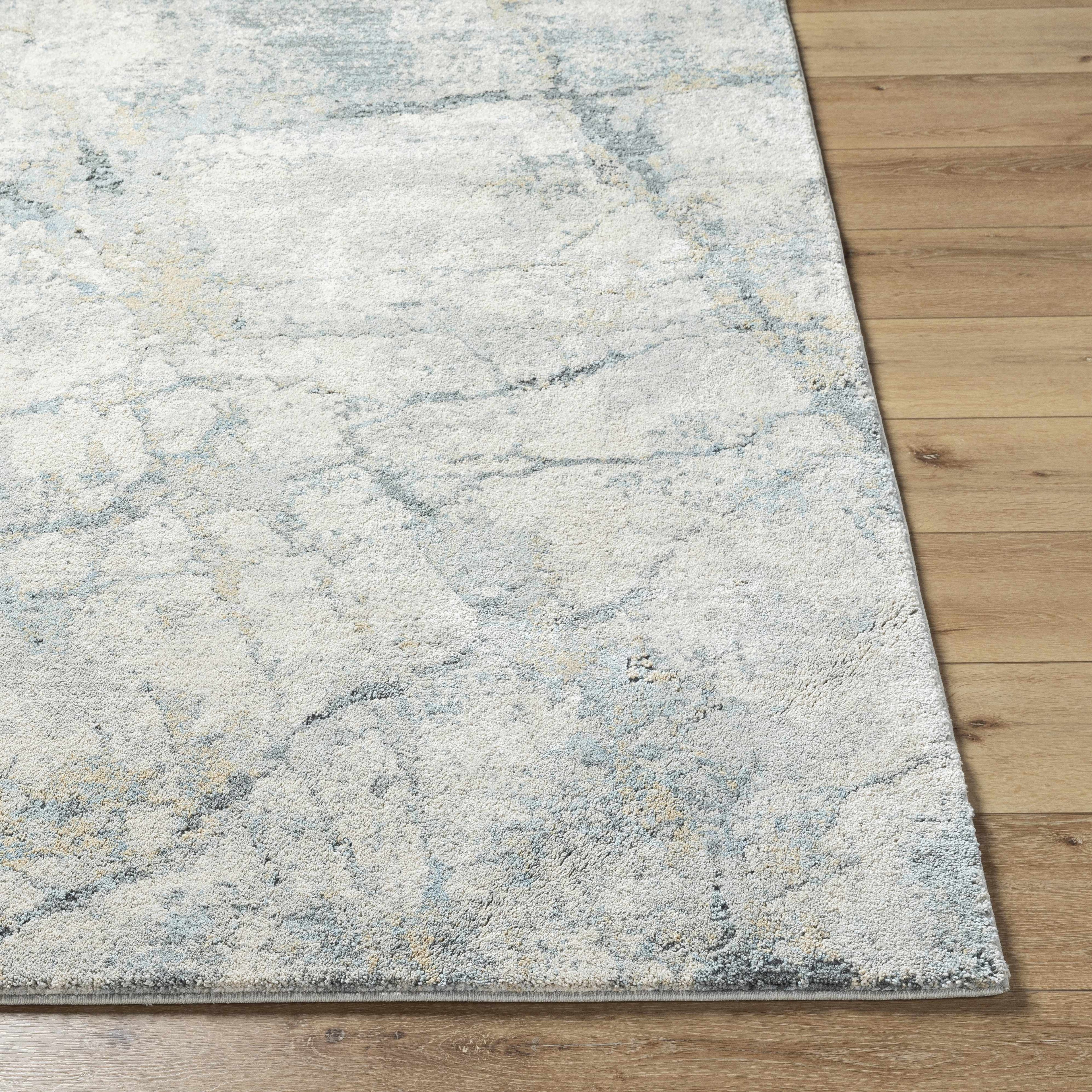 Urowo Light Gray Thick Luxe Rug