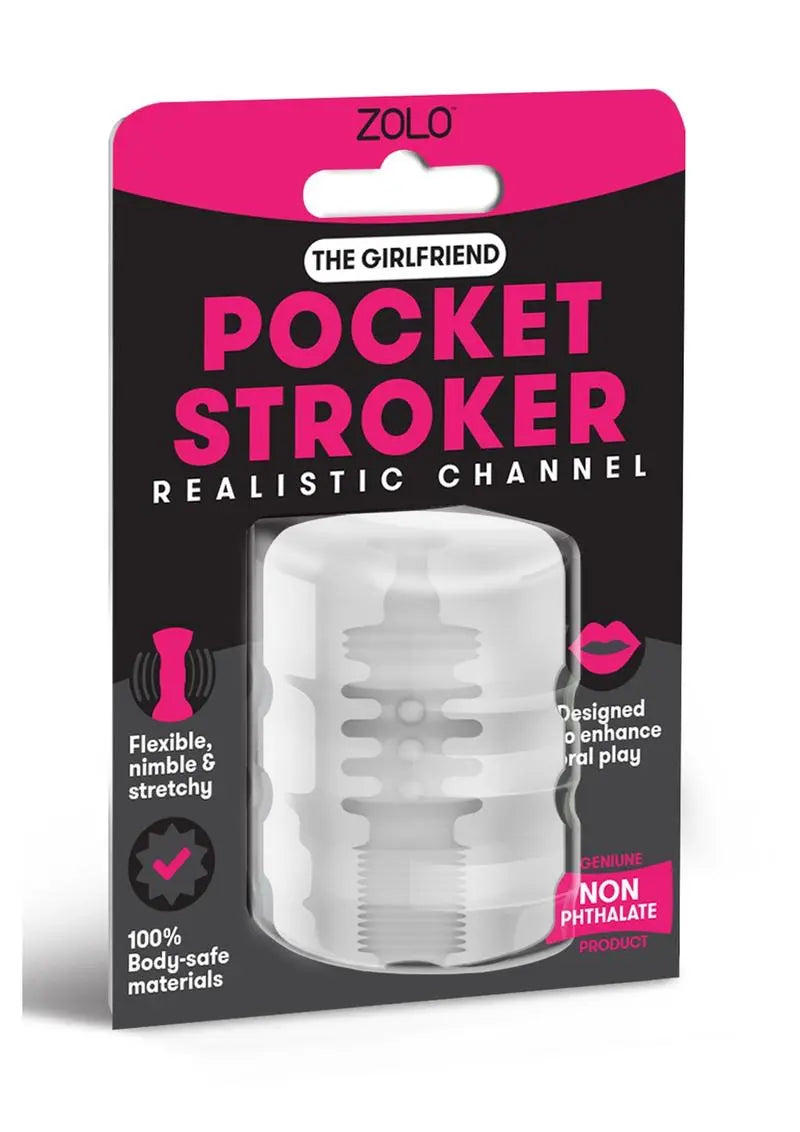 ZOLO Girlfriend Pocket Stroker Channel Texture