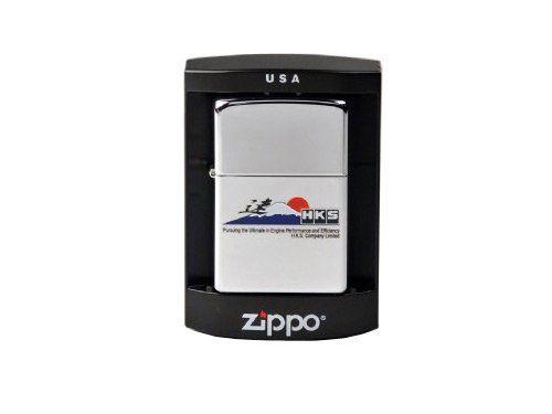 HKS  ZIPPO Lighter with Fujiyama Logo 077EF